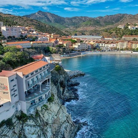 Hotel La Vigie - Face A La Mer Cerbère Exterior foto