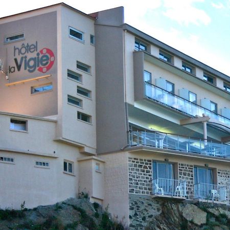 Hotel La Vigie - Face A La Mer Cerbère Exterior foto